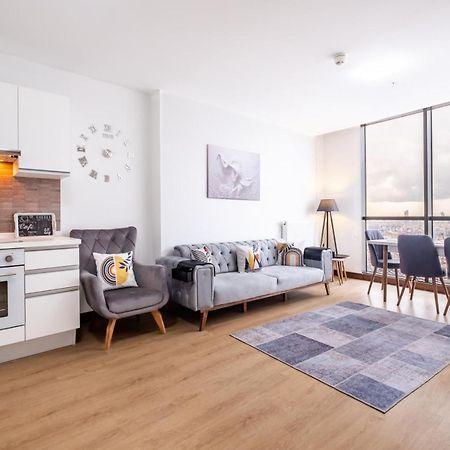 Charming Flat With City View In Atasehir Istanbul Bagian luar foto